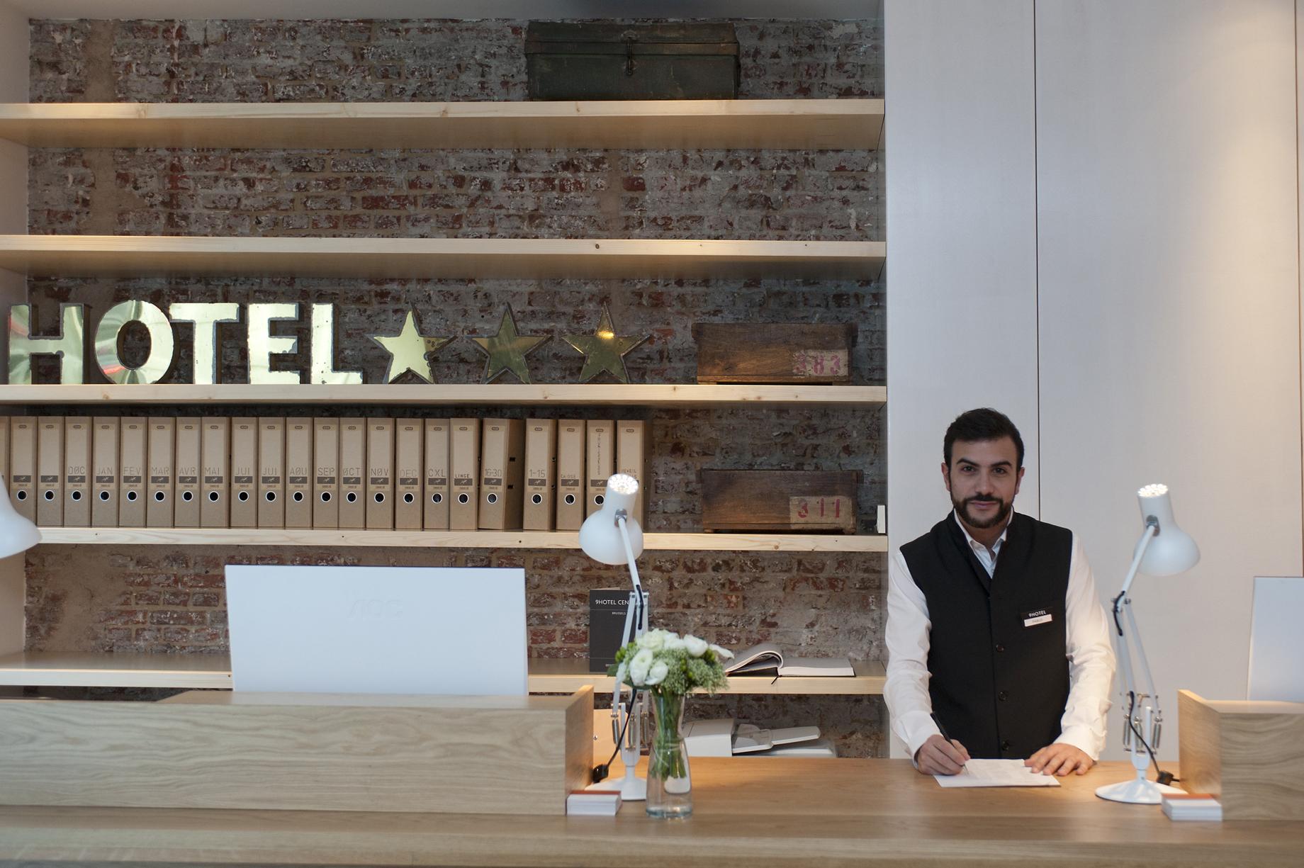 9Hotel Central Брюссель Інтер'єр фото