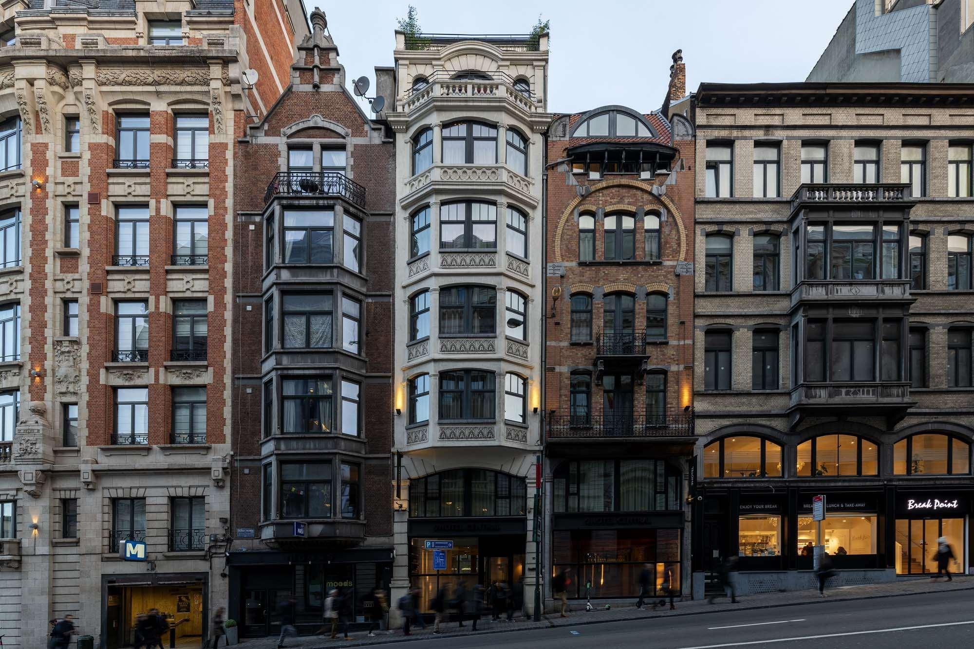 9Hotel Central Брюссель Екстер'єр фото