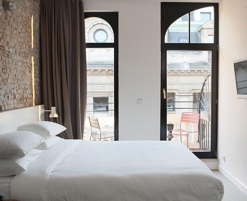 9Hotel Central Брюссель Номер фото